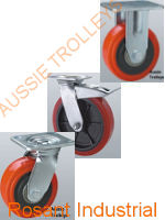 Heavy Duty Castor Polyurethane on Nylon Wheel