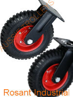 Heavy Duty Castor with Solid Rubber Wheel