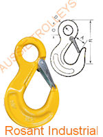 Grade 80 Chain Fittings: Eye Safety Sling Hook