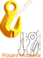 Grade 80 Chain Fittings: Eye Shortening Grab Hook