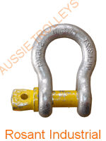 Grade 80 Chain Fittings Grade S Rated Bow Shackles