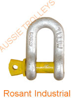 Grade 80 Chain Fittings Grade S Rated Dee Shackles