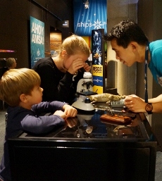 Custom made touch trolley for the Australian National Maritime Museum