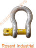 32MM Grade S Screw Pin Bow Shackle 13 Tonne (W.L.L)-G80BOWS32X35