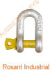 8MM Grade S Screw Pin Dee Shackle 0.75Tonne-G80DEES8x10