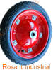 Pneumatic Wheel with Steel Rim 2.50-8, 16mm Bearings -WLPN250816