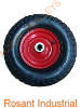 Pneumatic Wheel with Steel Rim 13/4.00-6, 16mm Bearings -WLPN4006163514