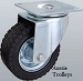 Super Heavy Duty Castor, Solid Rubber Wheel-CSHS8SR