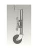 Jockey Wheel 6" Swing Up-JW6A